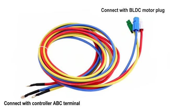 bldc motor power line